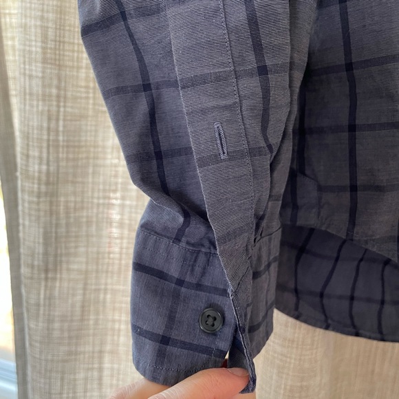 Club Monaco slim fit checkered shirt - Picture 3 of 7